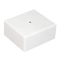 MB75 Коробка огн. E60-E90,о/п 75х75х40, с гладкими стенками,без галогена, IP41, 2P, (1,5-10мм2), цвет белый