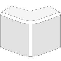 AEM 25x17 Угол внешний белый (розница 4 шт в пакете, 20 пакетов в коробке)