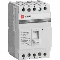Выключатель автоматический ВА-99 125/50А 4P 25кА EKF mccb99-125-50-4P