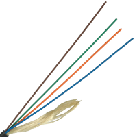 Оптический кабель универсальный, Distribution, нг(А)-HF, 8 волокон, OS2 Ultra, черный