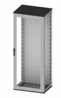 Сборный шкаф CQE, застеклённая дверь и задняя панель, 2000x800x400 мм