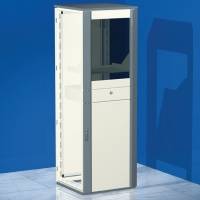 Сборный напольный шкаф CQCE для установки ПК, 2000x600x600 мм