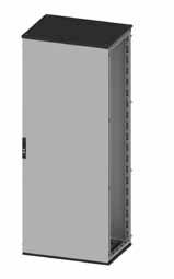Сборный шкаф CQE, с дверью и задней панелью, 1800x600x800 мм