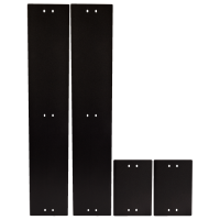 Комплект боковых панелей для цоколя шкафа LANMASTER DCS 800х1200 мм, высотой 200 мм
