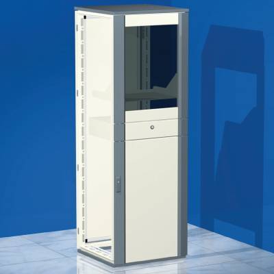 Сборный напольный шкаф CQCE для установки ПК, 1800x600x800 мм