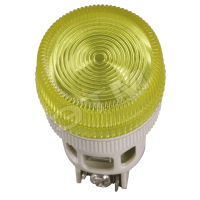 Лампа ENR-22 сигнальная d22мм желтый неон/240В цилиндр ИЭК