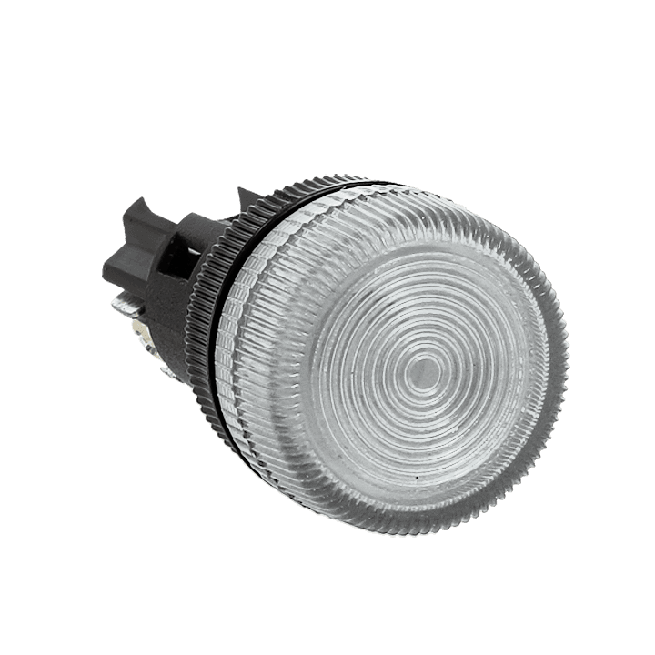 Лампа сигнальная ENS-22 белая 220В EKF PROxima