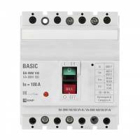 Выключатель автоматический ВА-99М 100/100А 3P+N 20кА EKF Basic mccb99-100-100m-4P