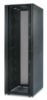 Шкаф LANMASTER DCS 42U 600x1070 мм, с перфорированными дверьми, без боковых панелей, черный