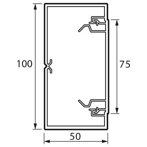 Legrand dlp соединитель кабель канала 105х50