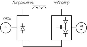 схема преобразователя частоты