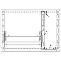 Комплект для создания кабельного отсека, для шкафов DAE/CQE2000 x 600