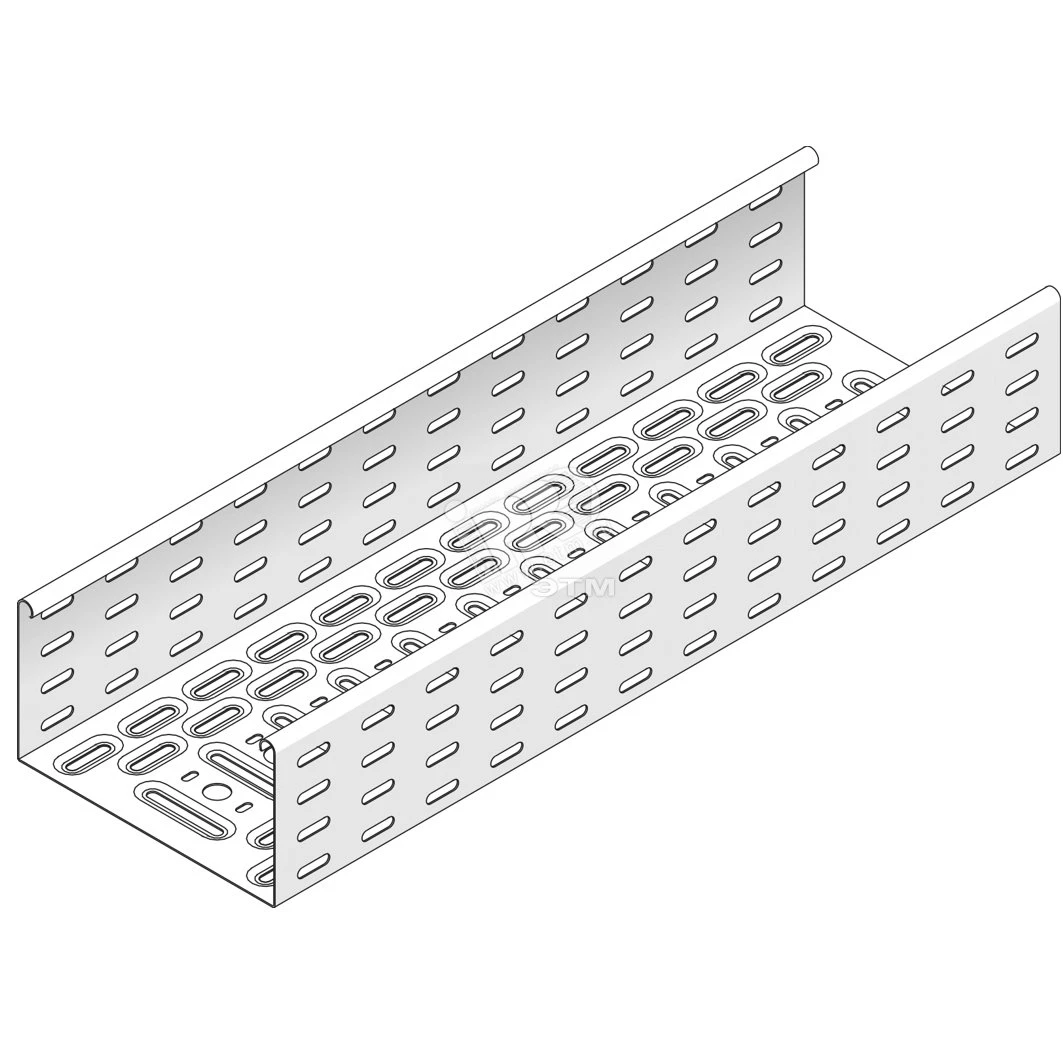 Кабельный лоток перфорированный PEKBS110.600.125