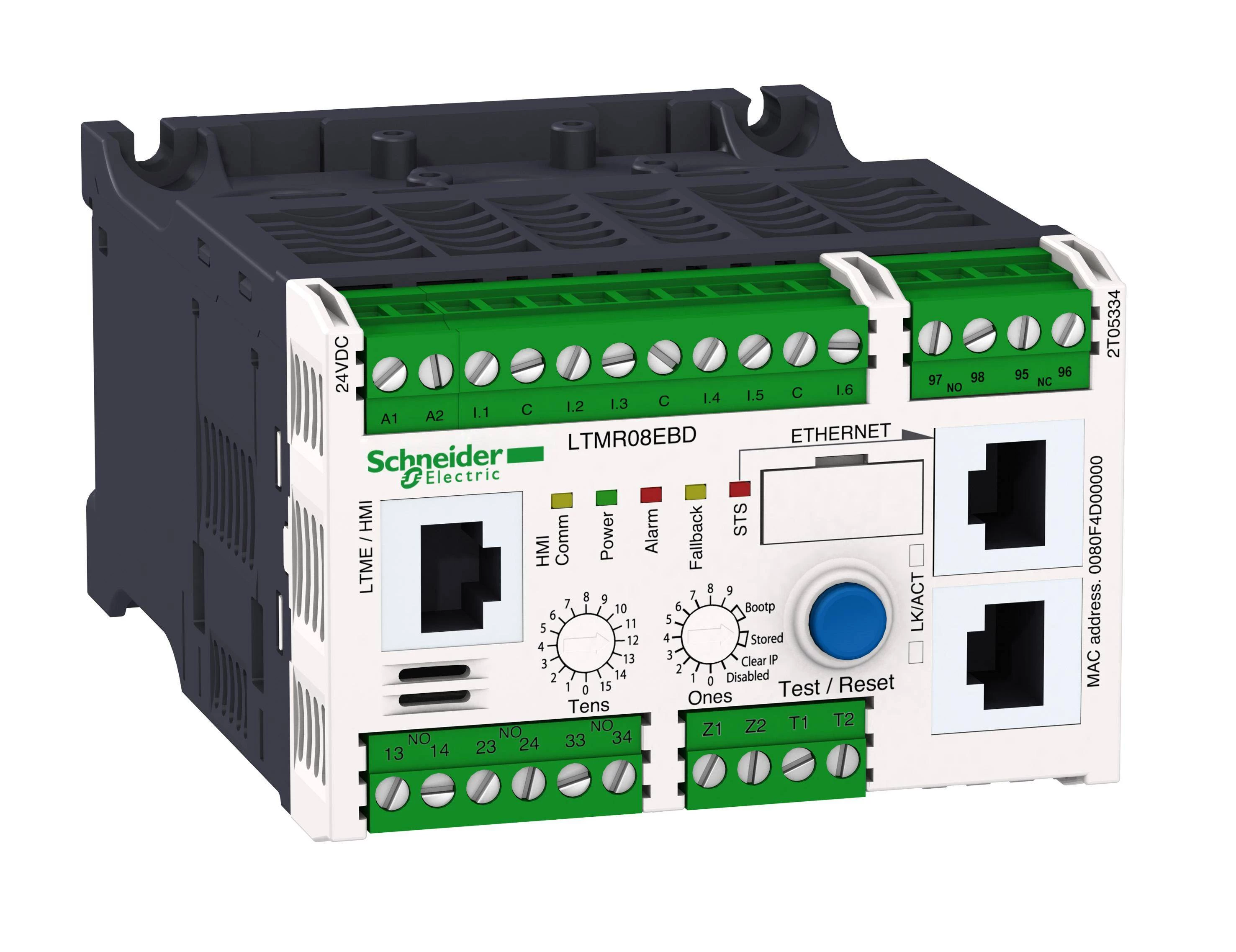 РЕЛЕ TESYS T ETHERNET TCP/IP 0.4-8A 24VDC