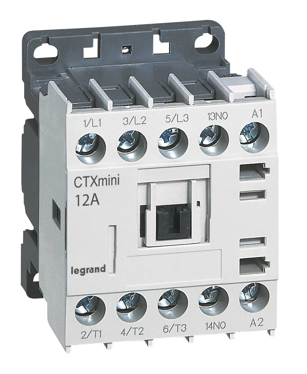 Контактор CTX3 3P 12A 1но ~24V мини